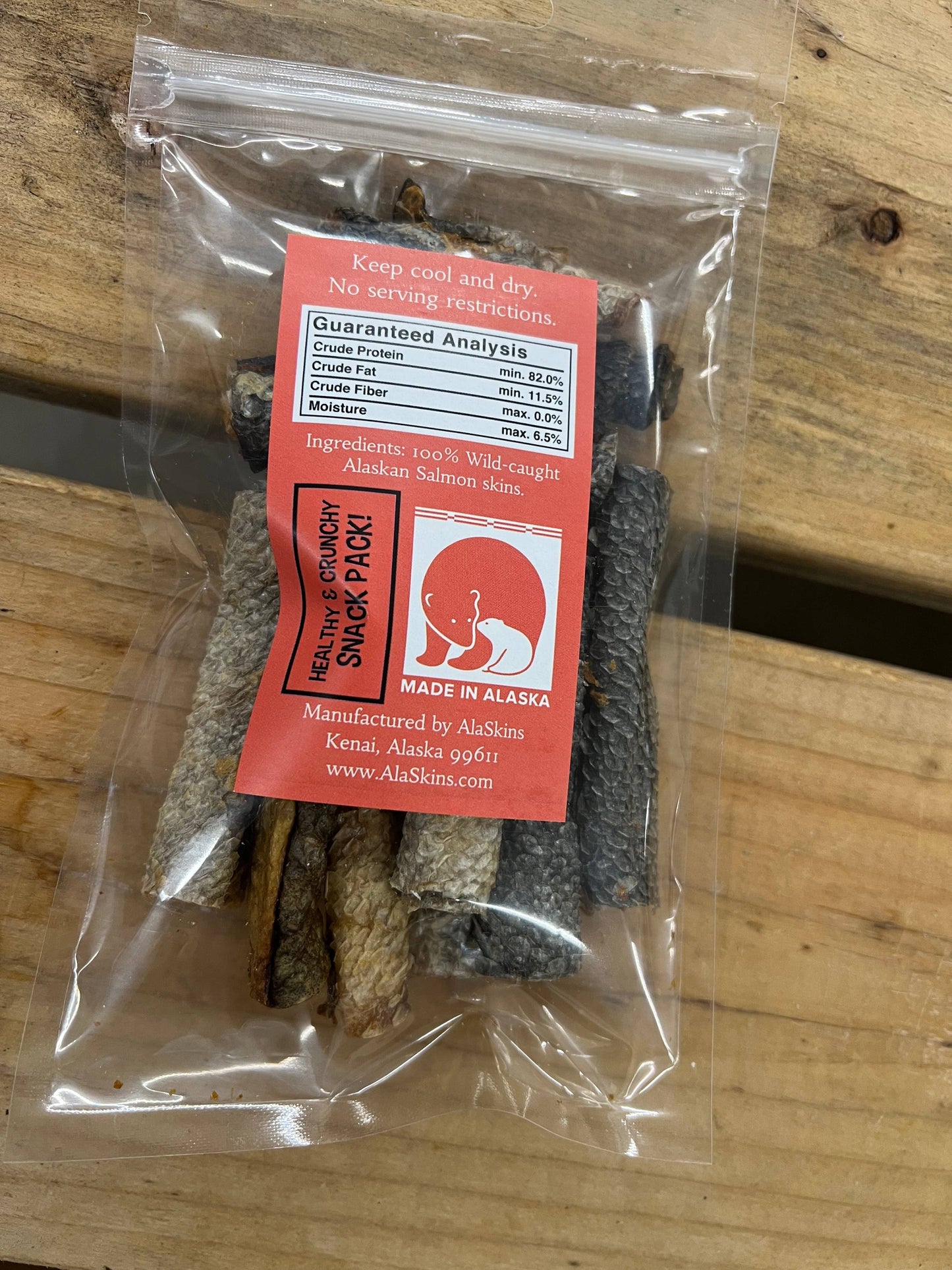AlaSkins Salmon Dog Treats