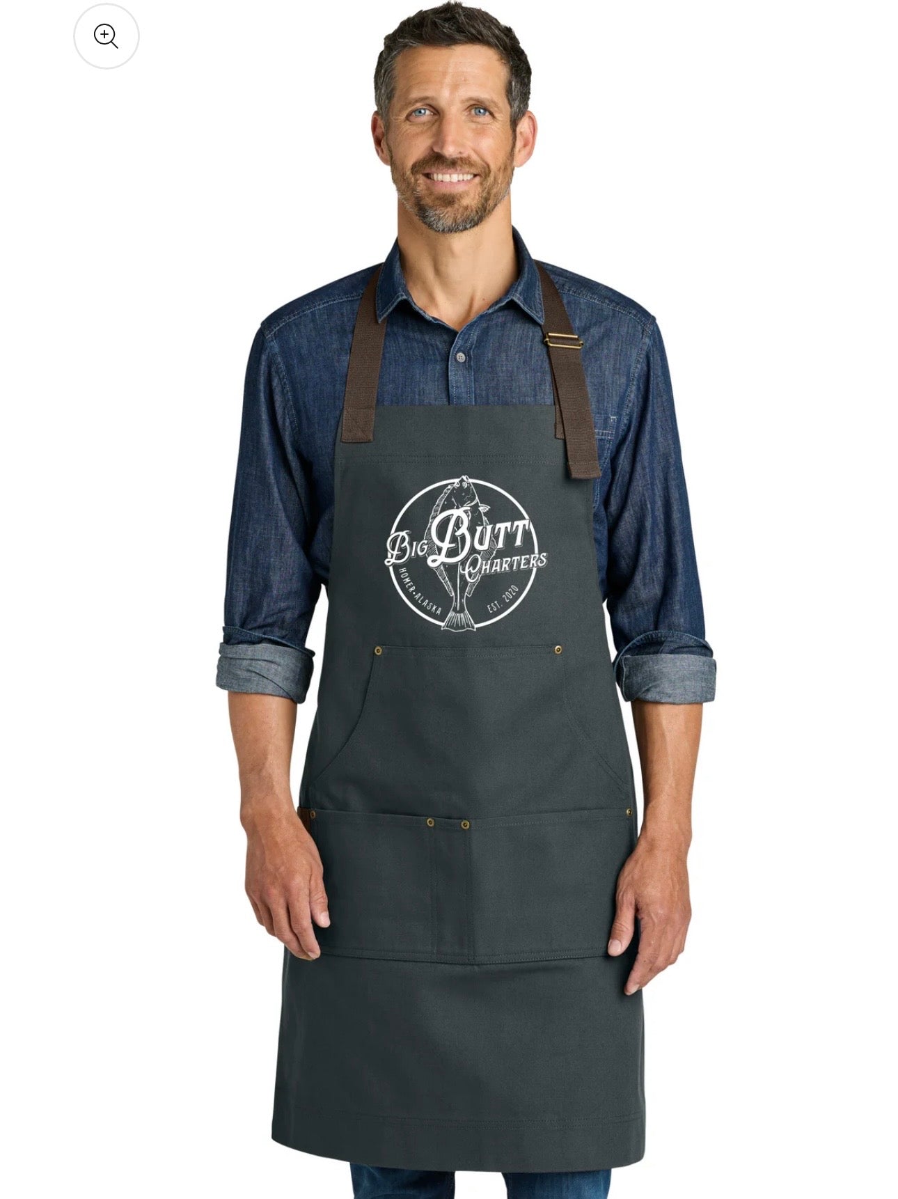 Big butt workwear apron