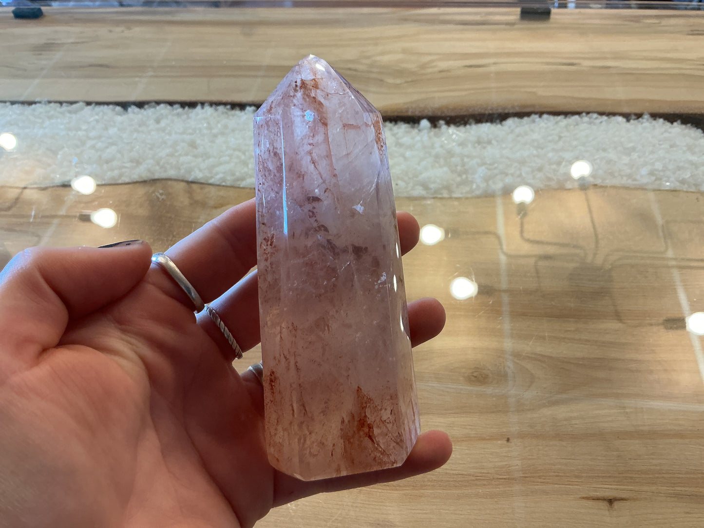 Fire Quartz Crystals