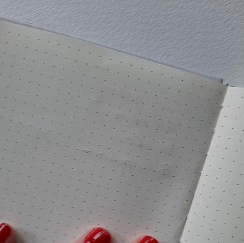 Ridgeline Dot Grid Notebook