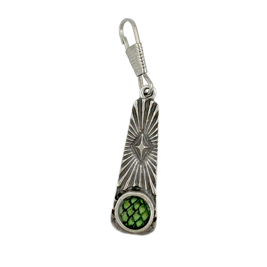 Salmon Skin Zipper Pull