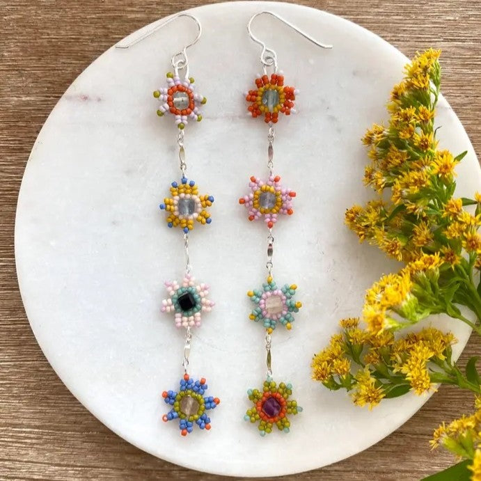 Daisy Chain earrings