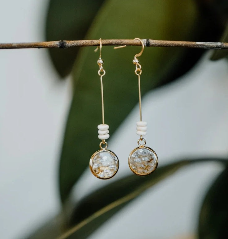 Bone Bar earrings