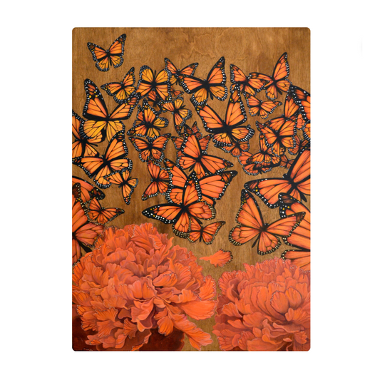 The Butterfly Effect Wood Veneer prints