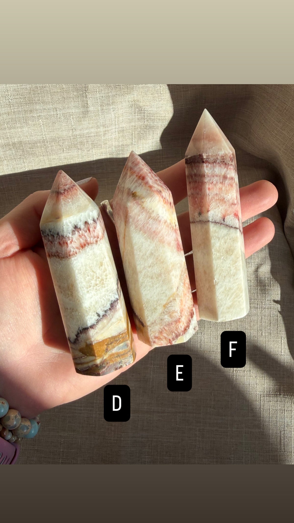 Rainbow Jasper Crystals