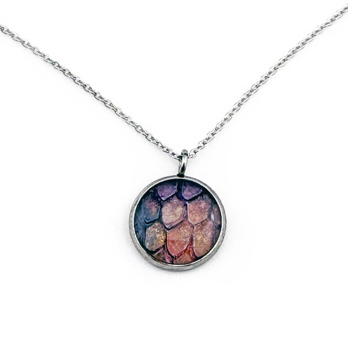 Fish Skin Pendant necklaces
