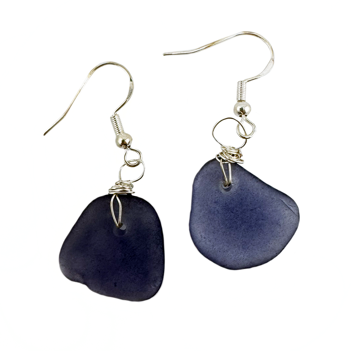 Sea Glass dangle earrings