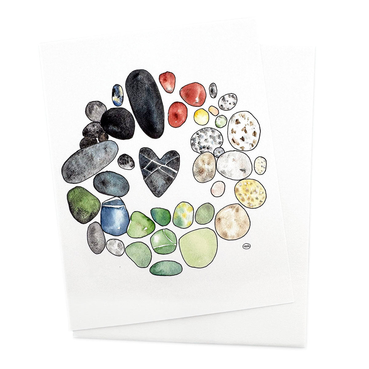 Beach Rocks card