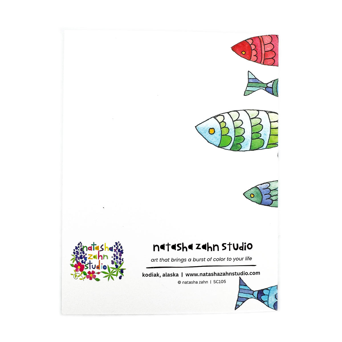 Merry Fishmas card