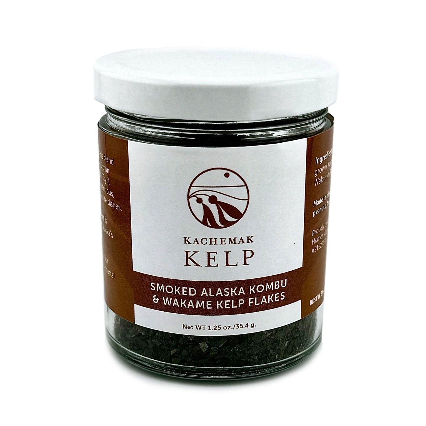 Smoked Alaska Kombu & Wakame Kelp Flakes