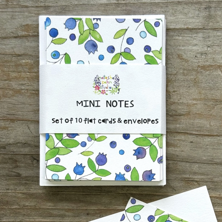 Blueberry Mini Notes