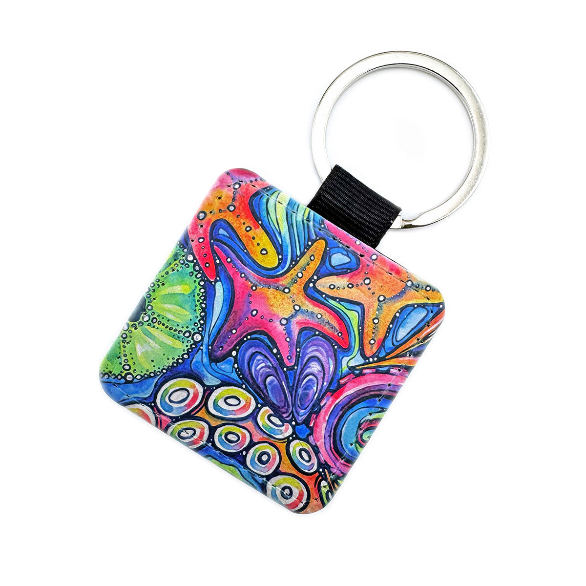 Leatherette Keychains