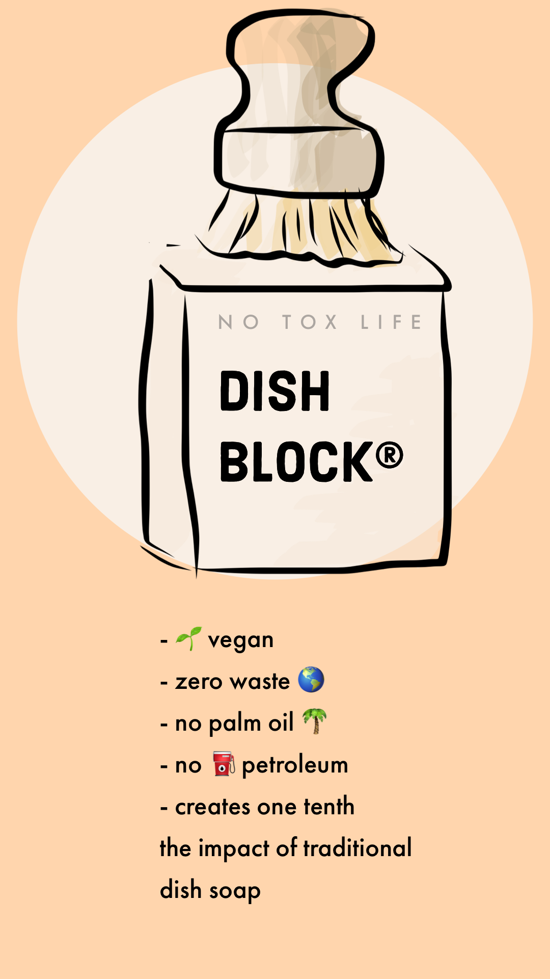 Dish Block Soap