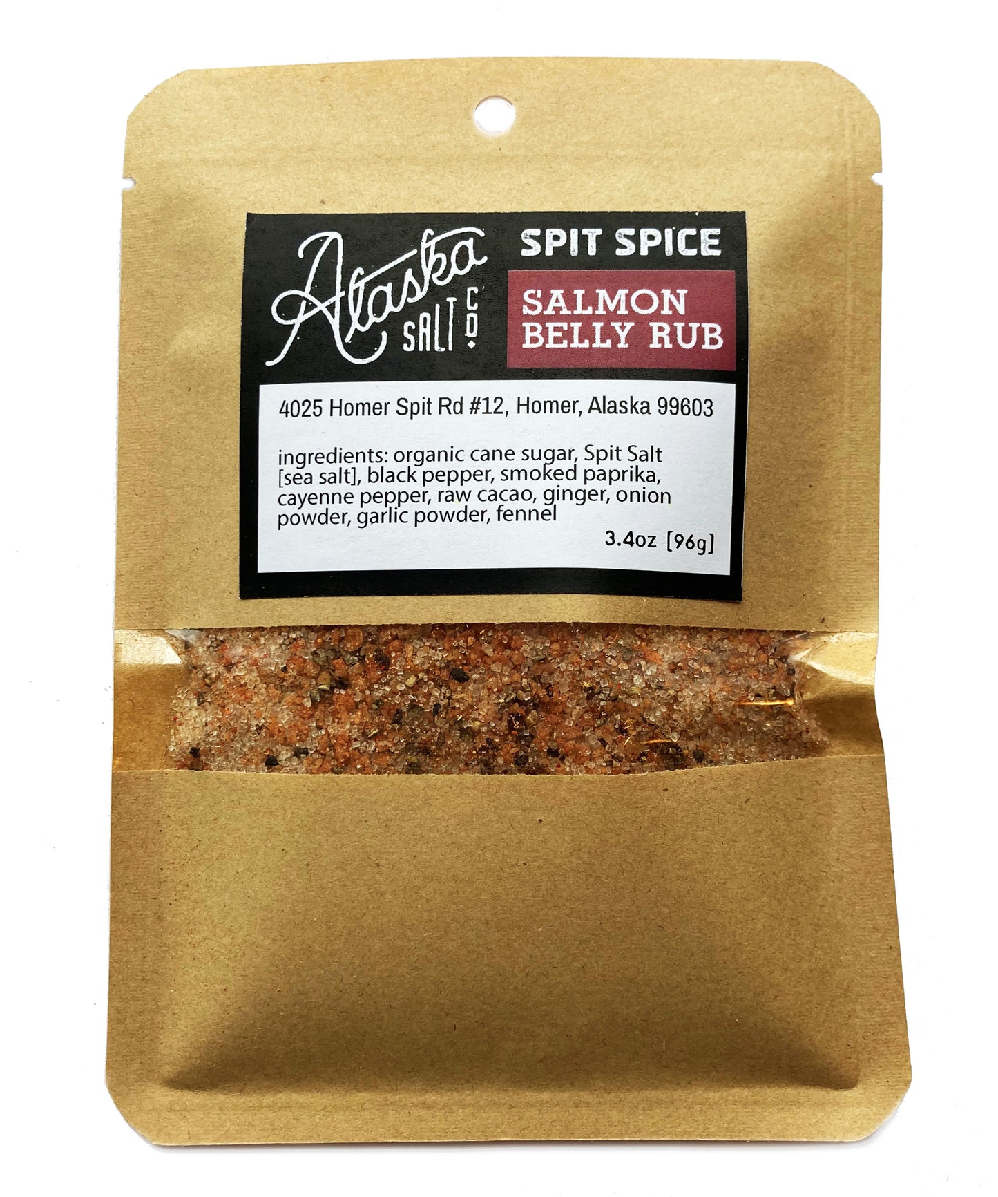 Salmon Belly Rub Spit Spice