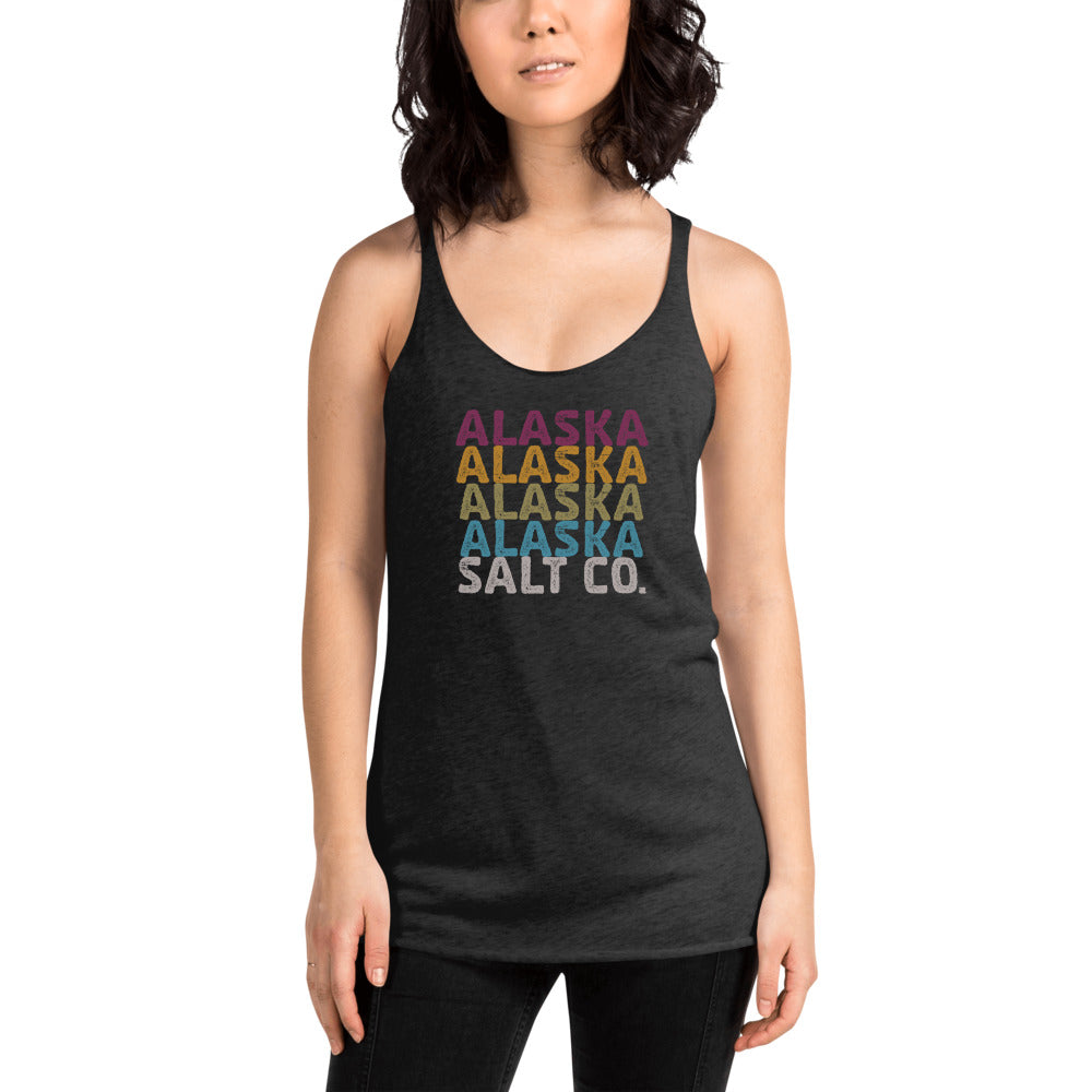 AK on Repeat Racerback Tank