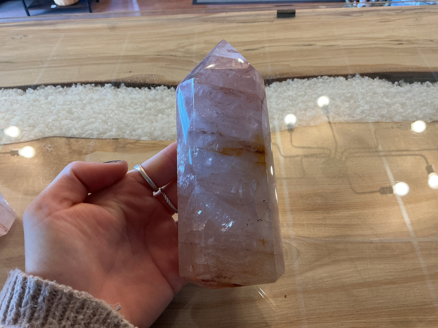 Fire Quartz Crystals