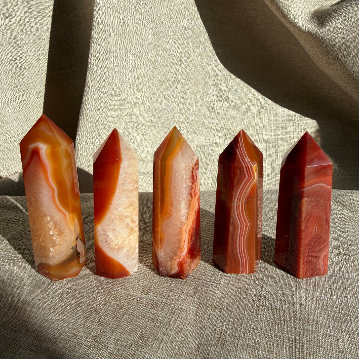 Carnelian Crystals