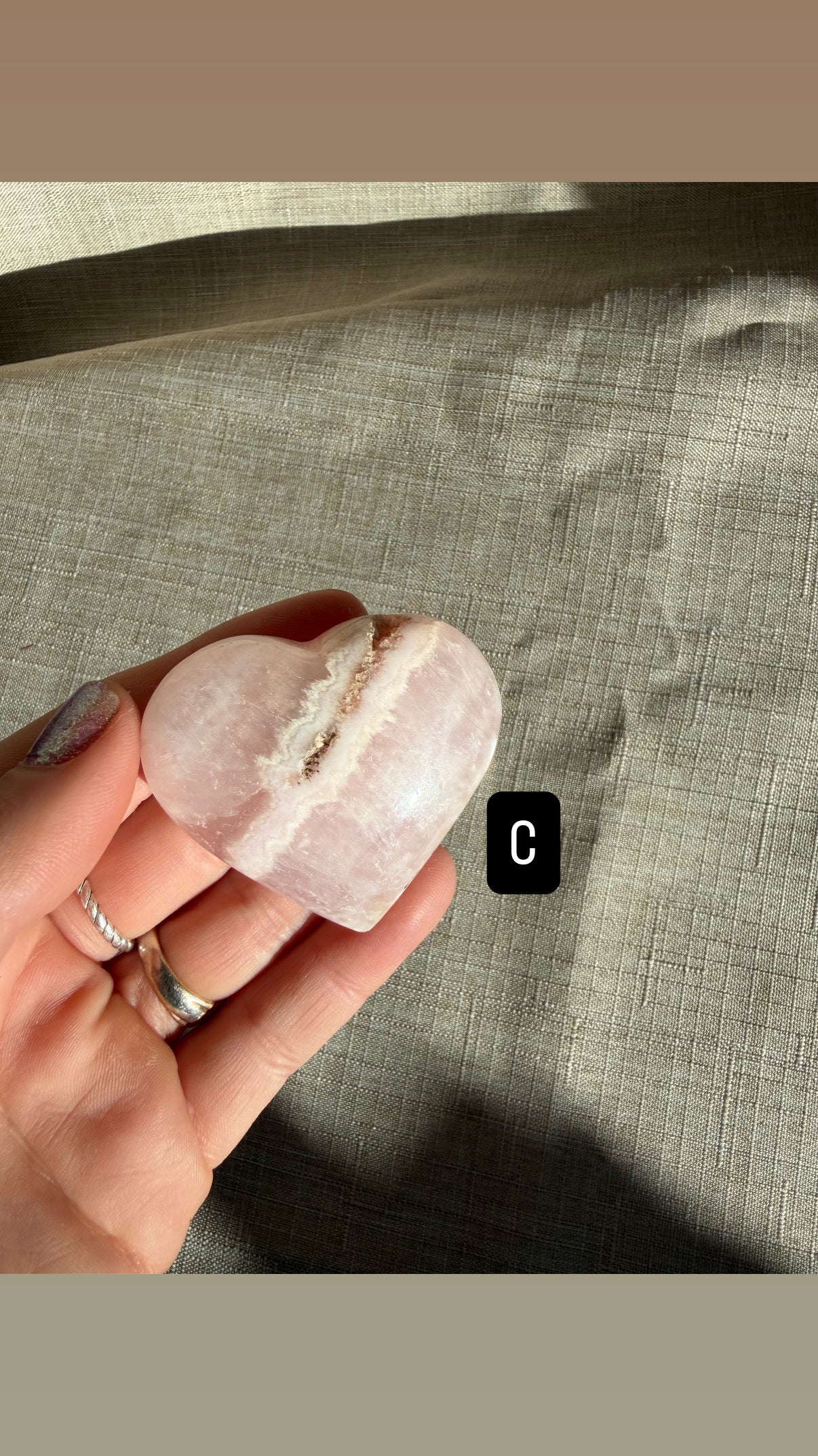 Pink Aragonite Crystals