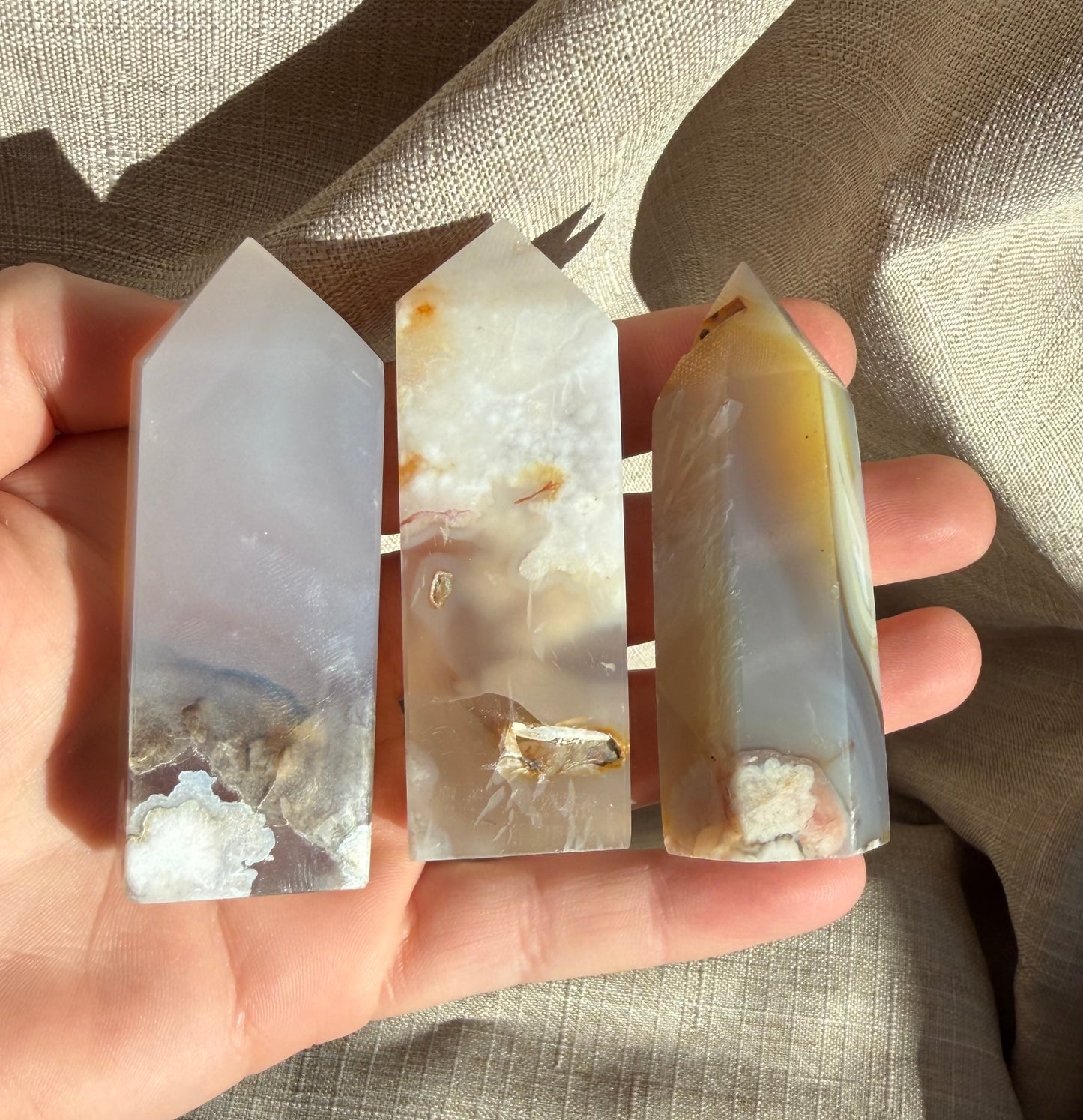 Flower Agate Crystals