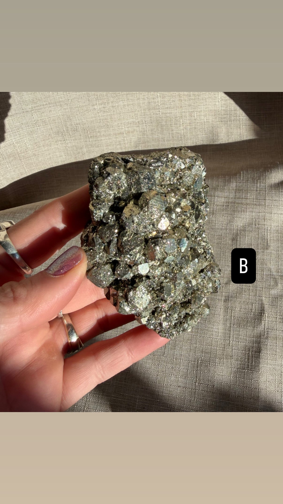 Pyrite Crystals