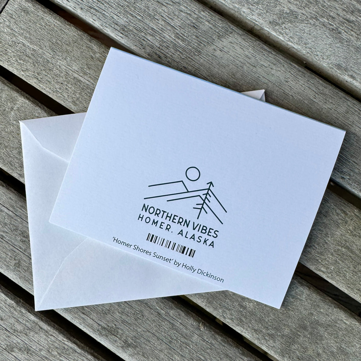 Homer Shores Sunset card