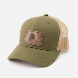 *Alaska Silhouette Hat - Leather Patch