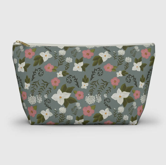 Trail Wildflowers Zipper Bag