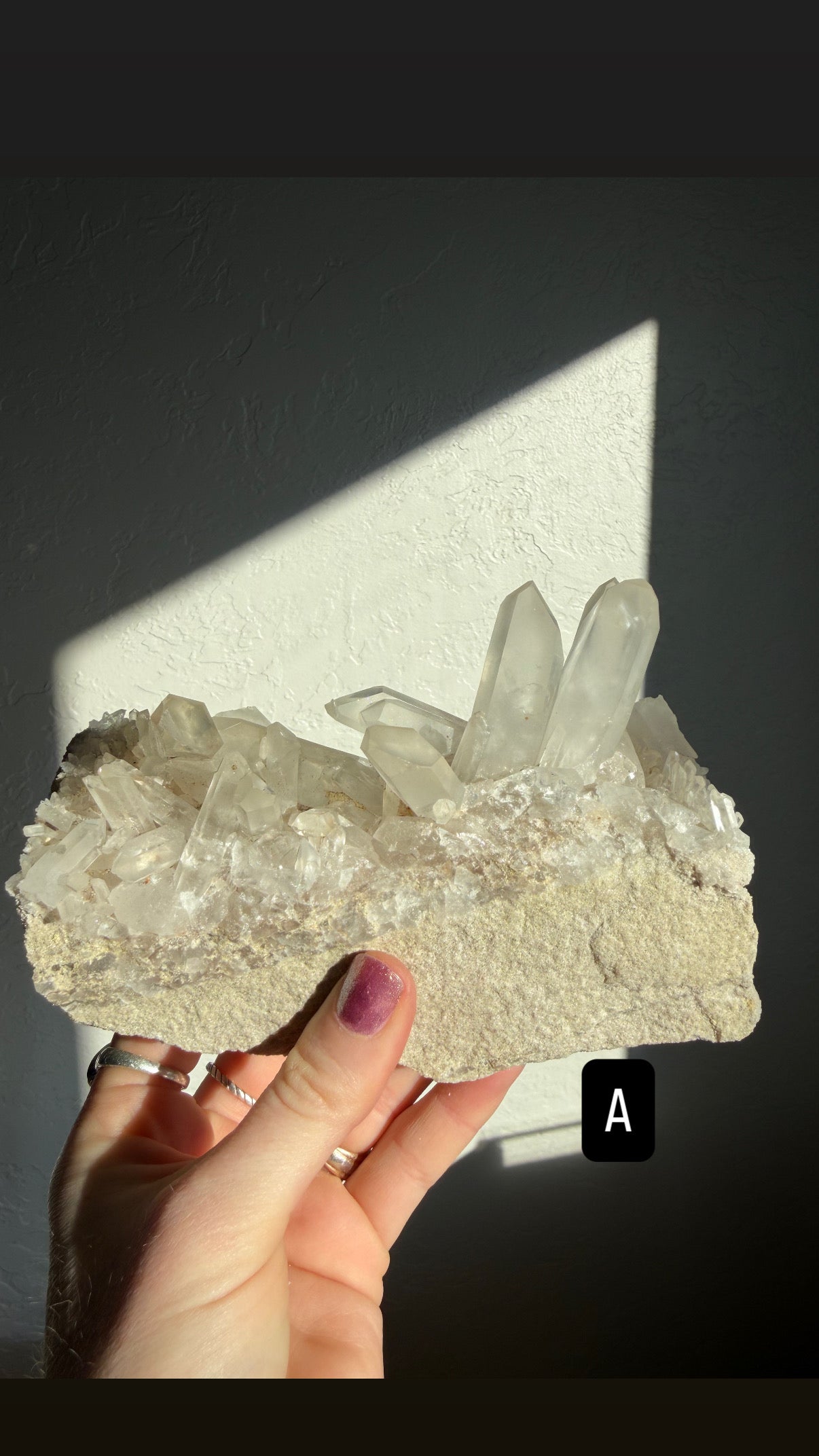 Clear Quartz Crystals