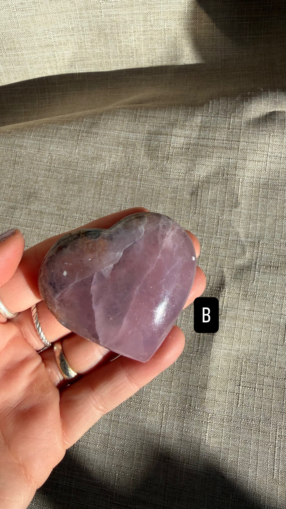 Pink Aragonite Crystals