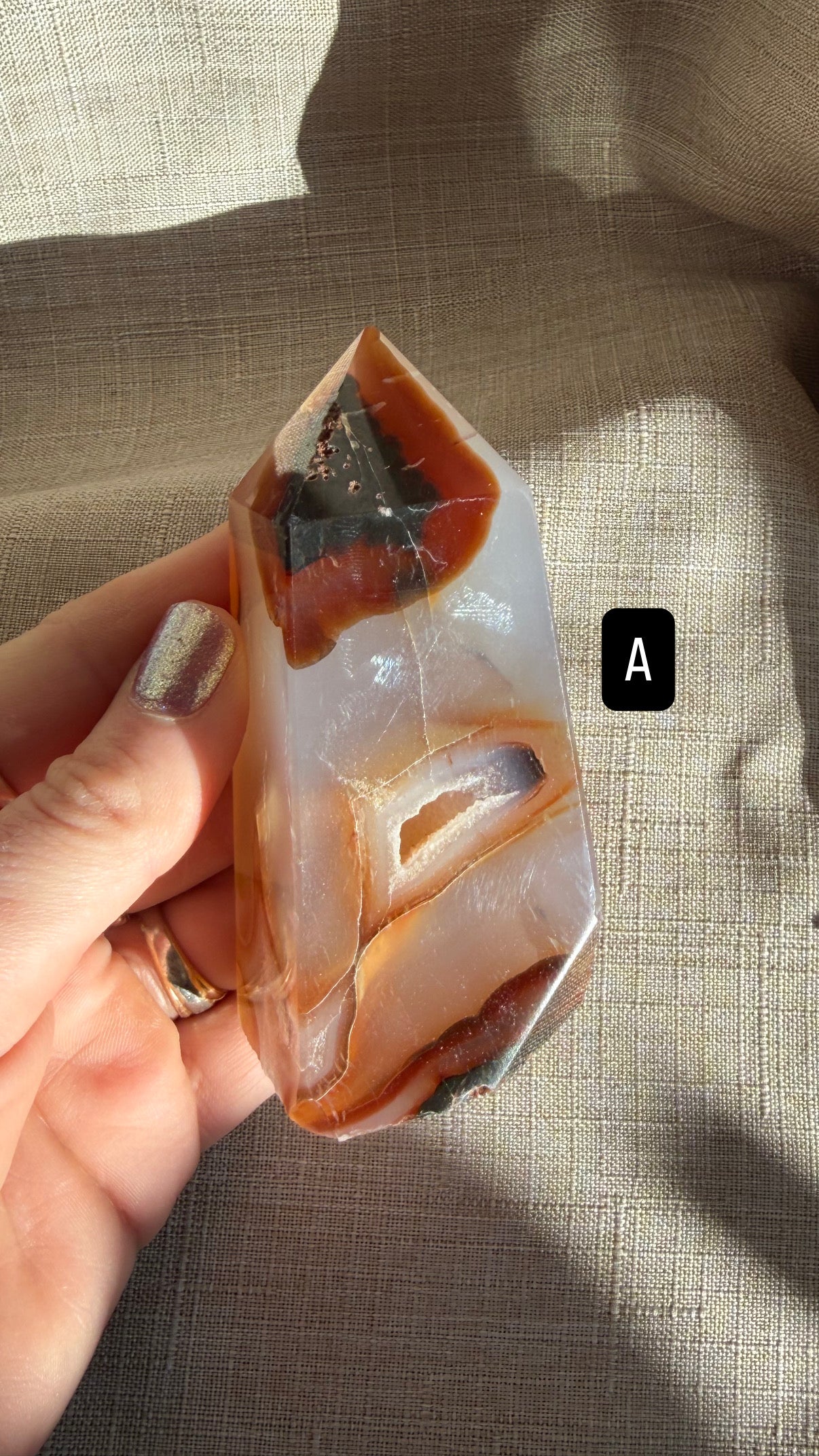 Flower Agate Crystals
