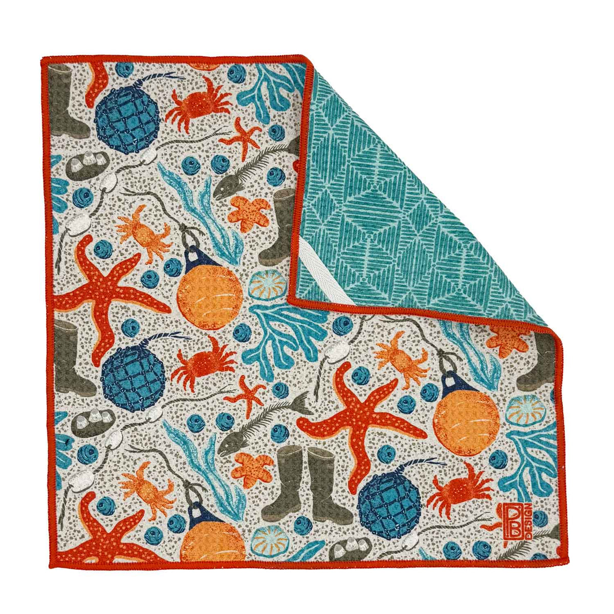 Beach Combing washcloth