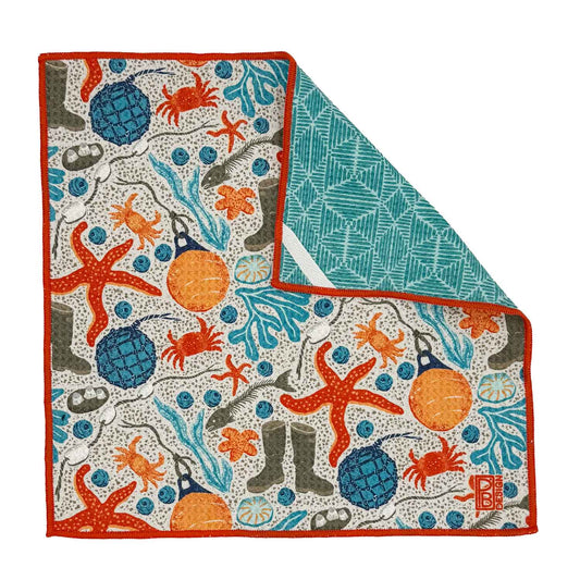 Beach Combing washcloth
