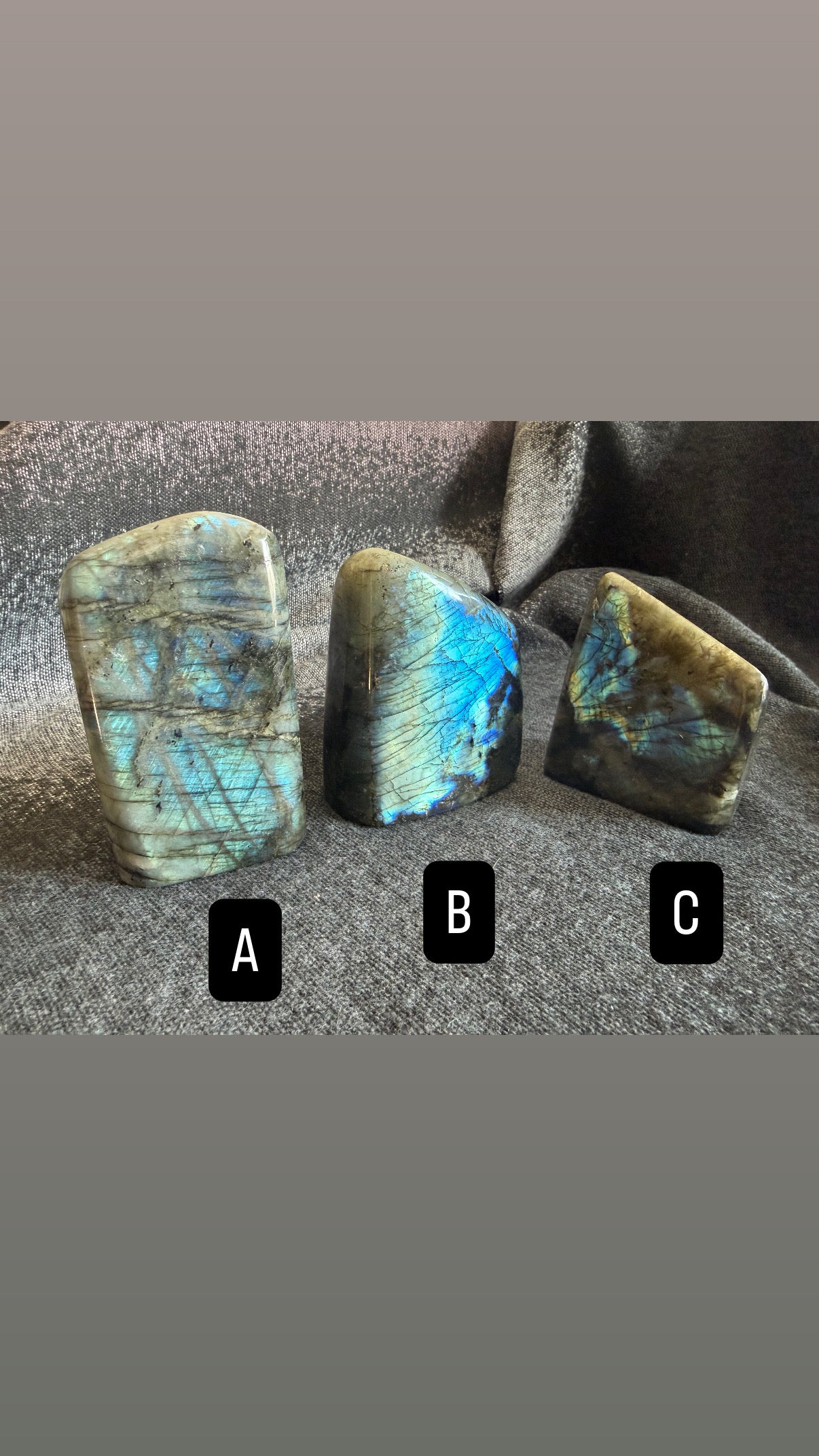 Labradorite Crystals