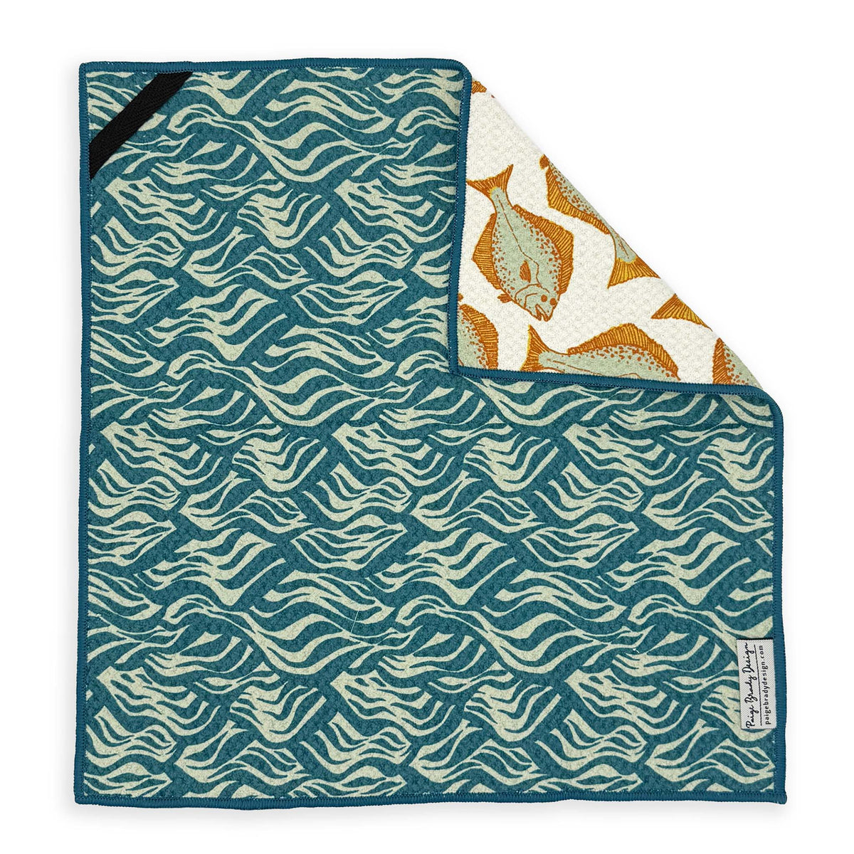 Retro Halibut washcloth