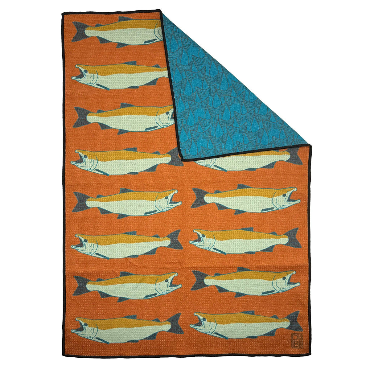 Rust Salmon towel