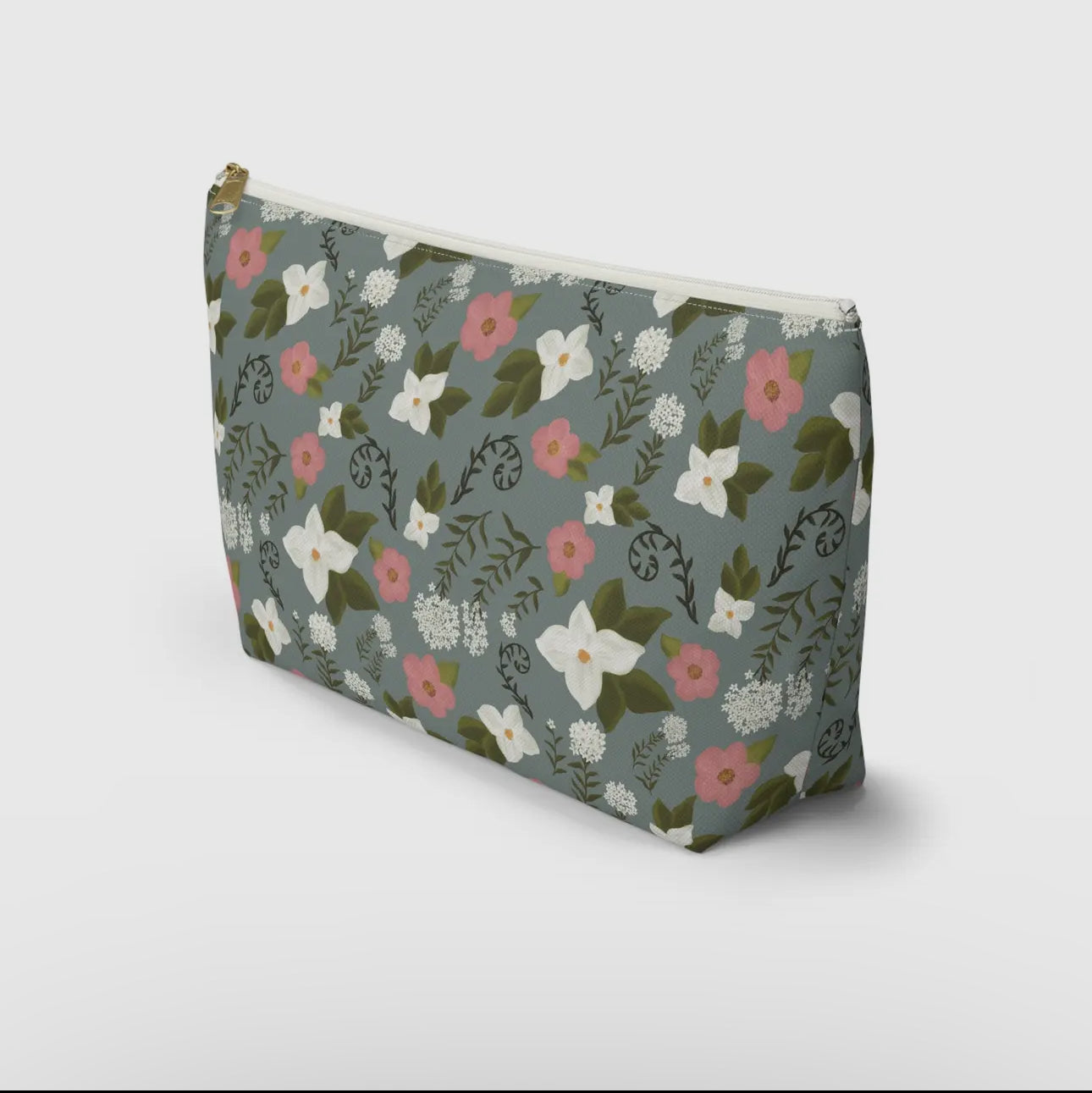 Trail Wildflowers Zipper Bag