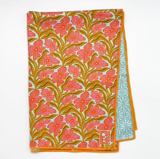 Whimsical Blooms towel