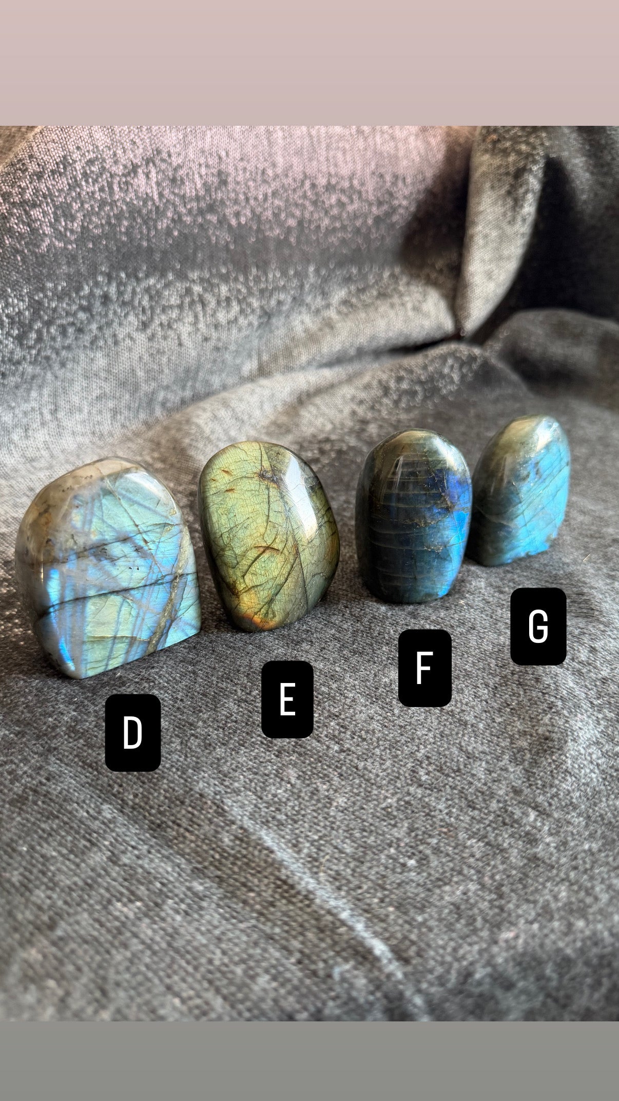 Labradorite Crystals