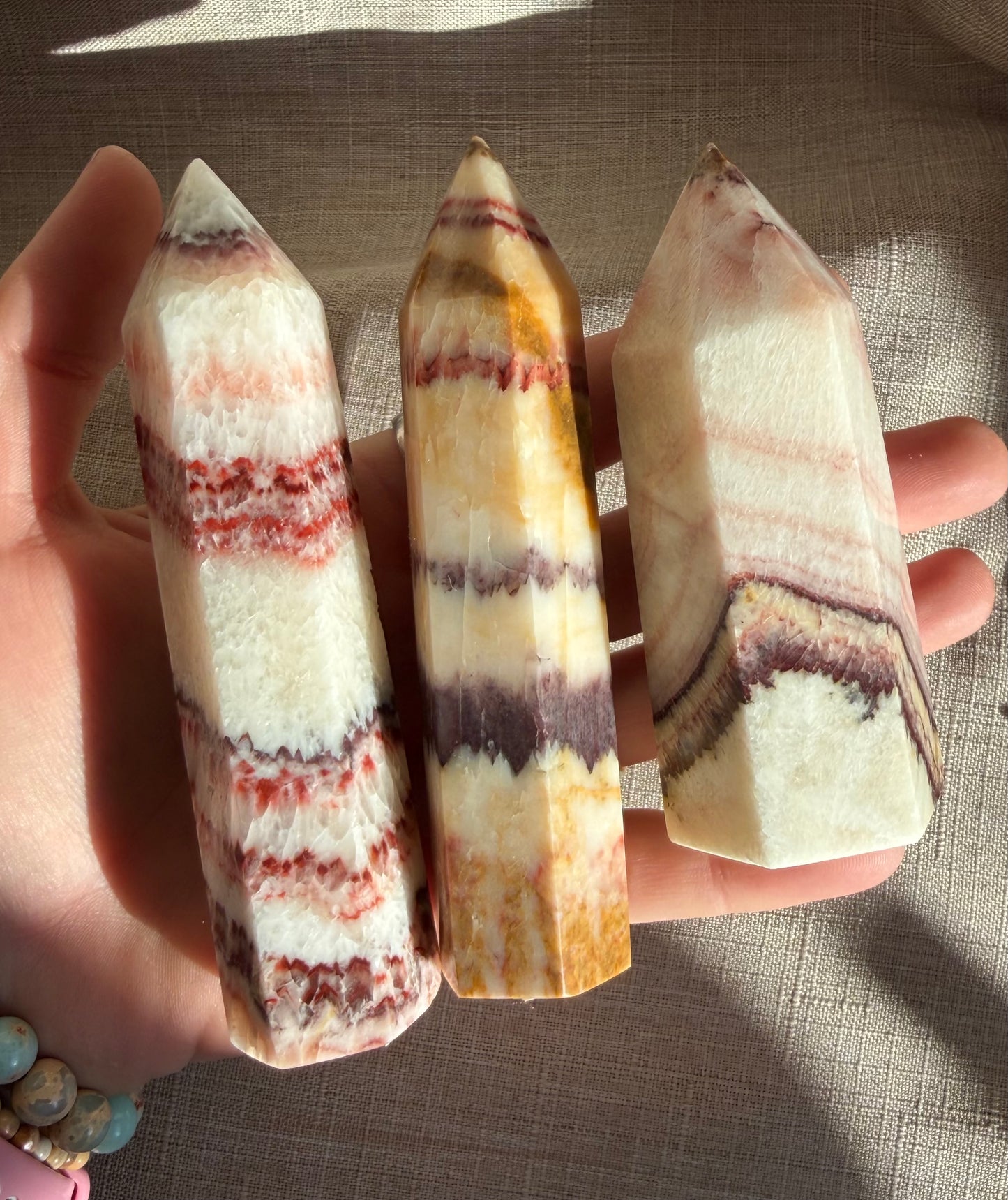 Rainbow Jasper Crystals