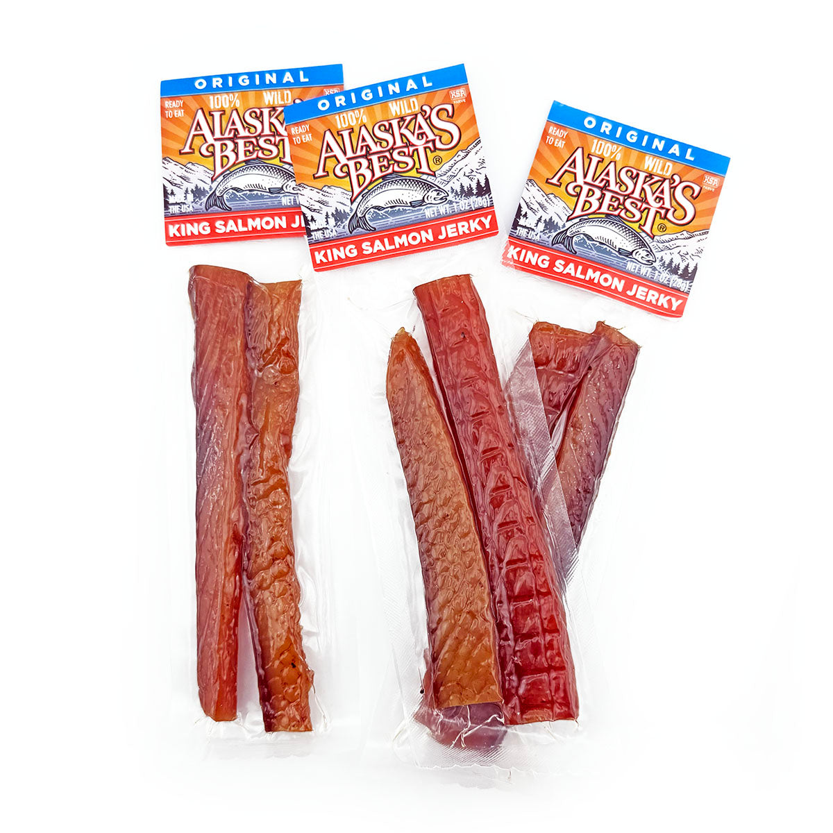 Alaska’s Best Smoked Salmon Jerky Stick