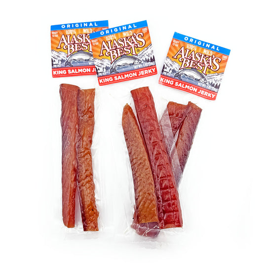 Alaska’s Best Smoked Salmon Jerky Stick