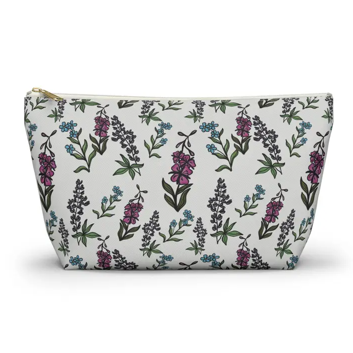 Alaska's Wildflowers Zipper Bag