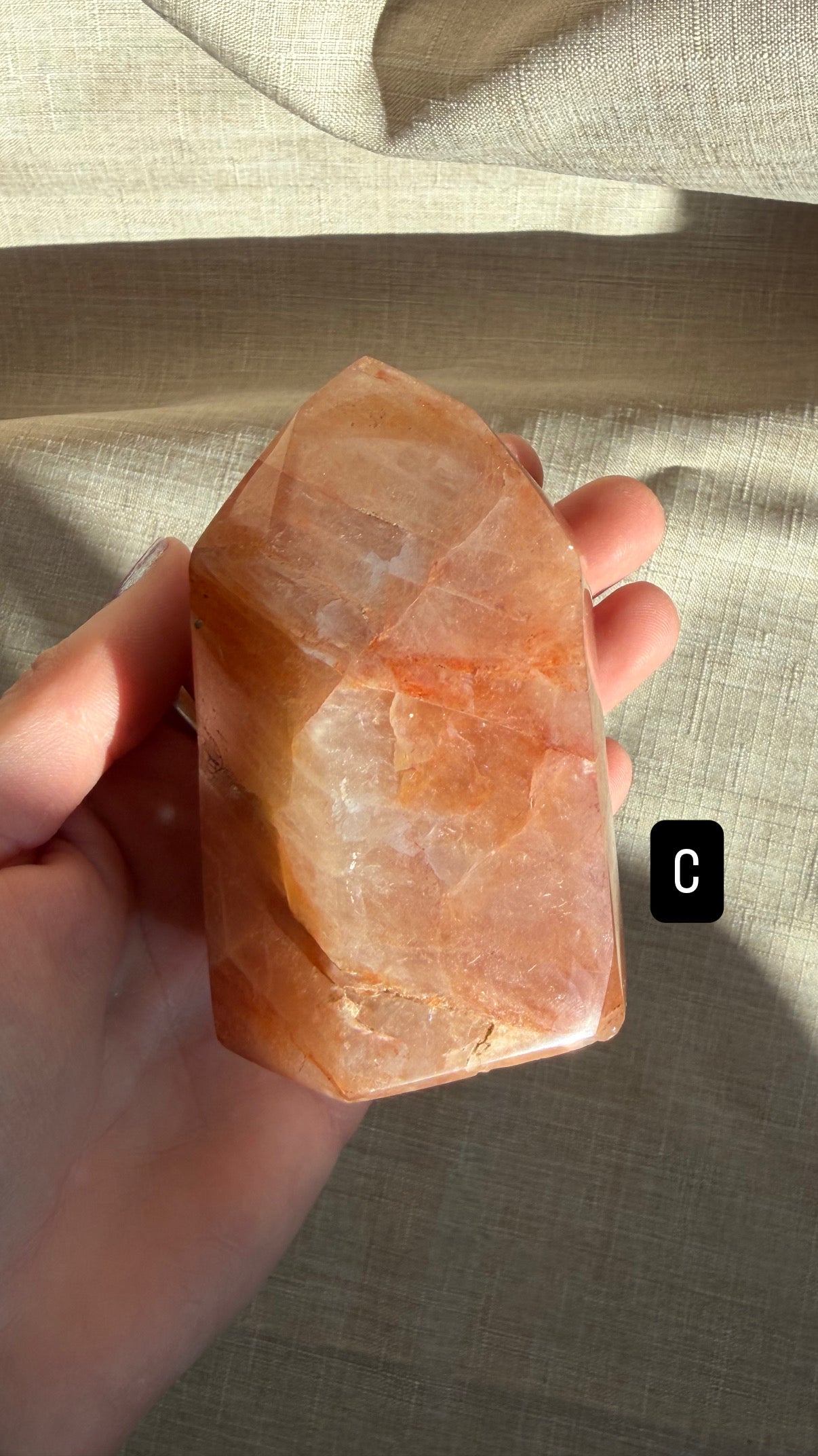 Fire Quartz Crystals