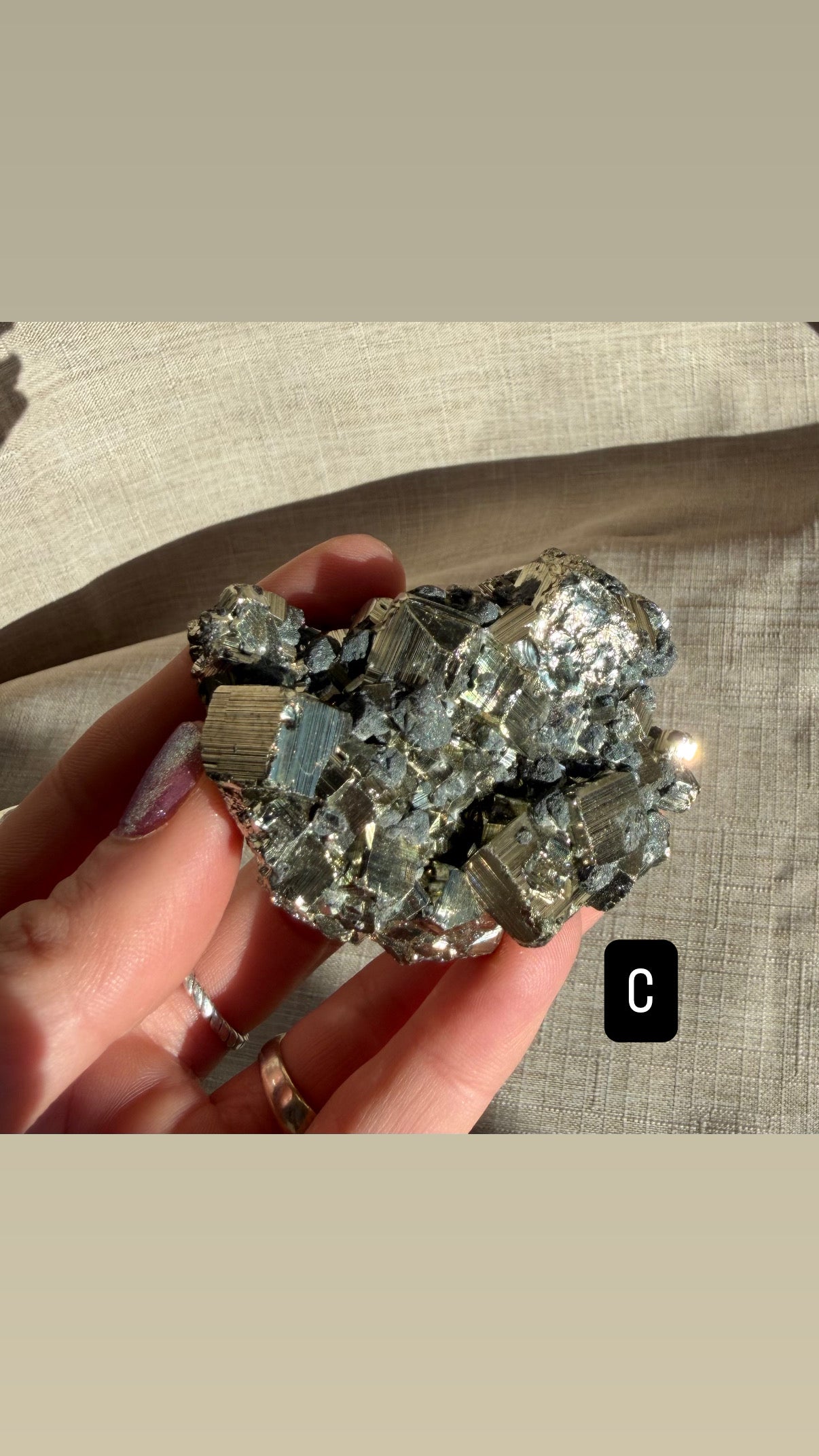 Pyrite Crystals