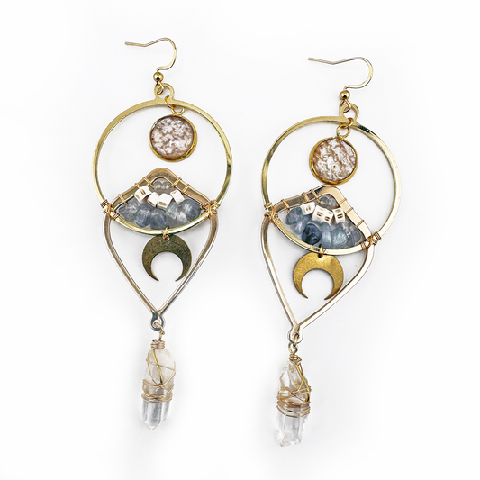 Beyond the Mountain earrings
