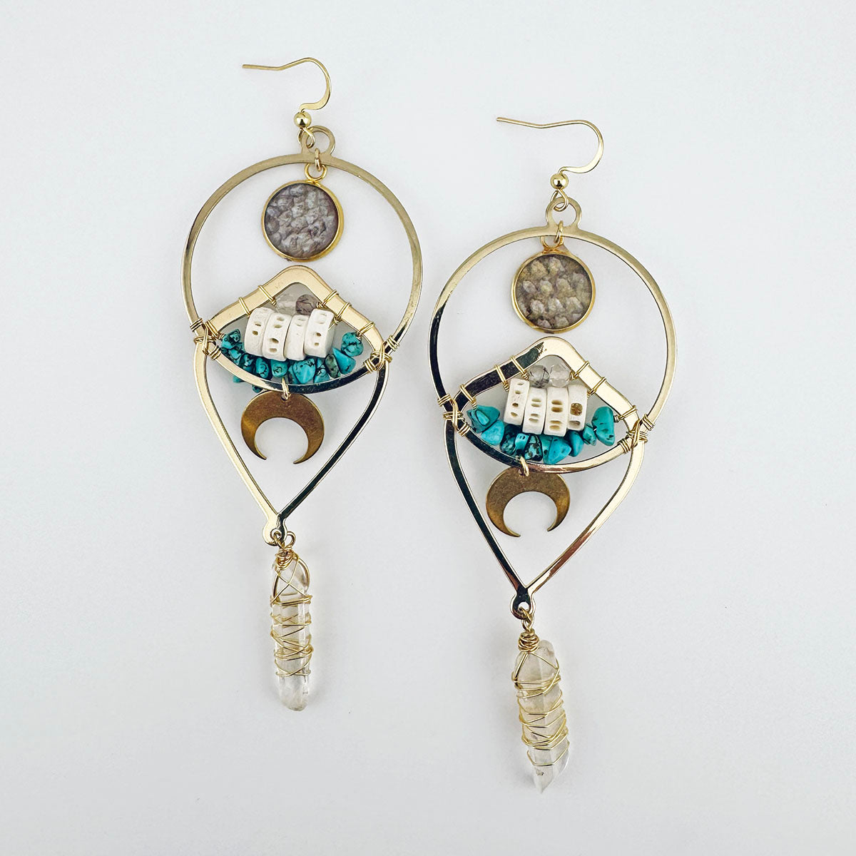 Beyond the Mountain earrings