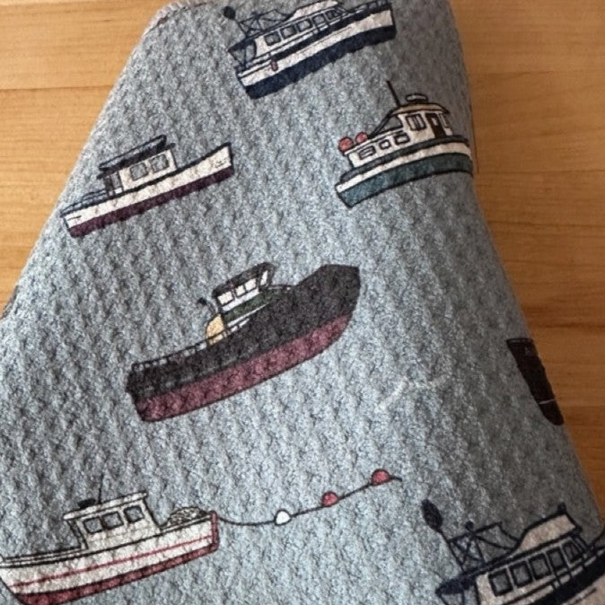 Alaskan Boats towel