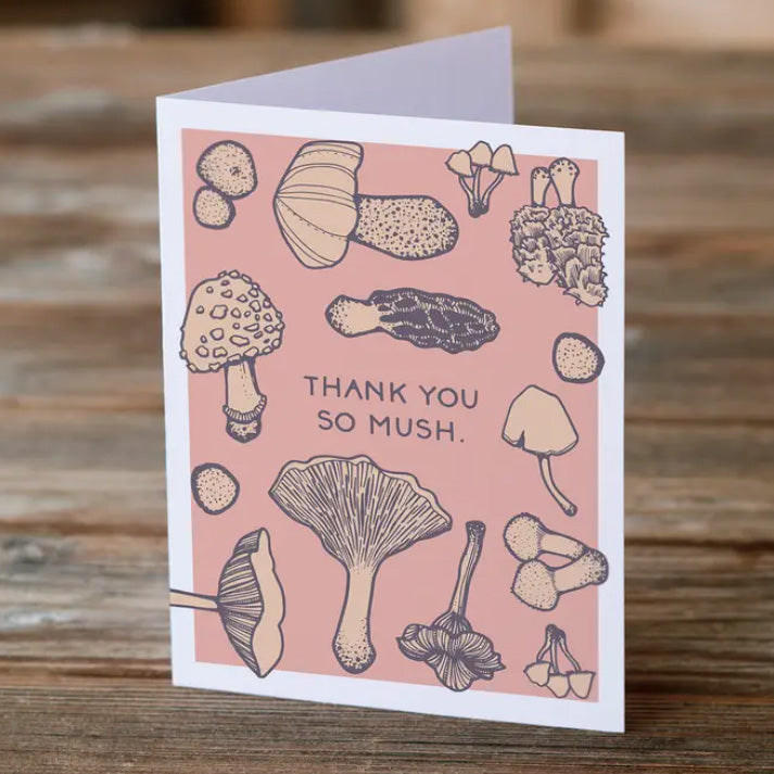 'Thank You So Mush' card