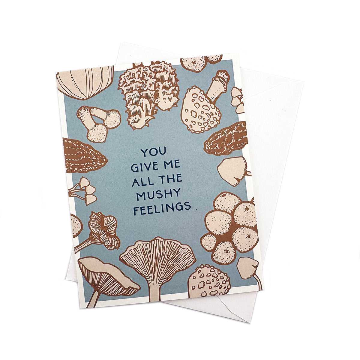 'Mushy Feelings' card