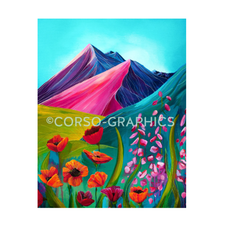 Bright Mountain prints